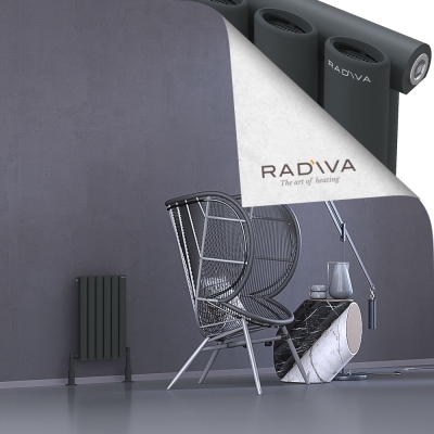 Radiva - Bia Alüminyum Radyatör 500x340 Koyu Antrasit