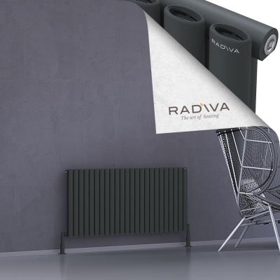 Radiva - Bia Alüminyum Radyatör 600x1384 Koyu Antrasit (1)