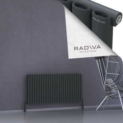 Radiva - Bia Alüminyum Radyatör 600x1442 Koyu Antrasit