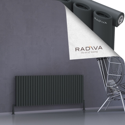 Radiva - Bia Alüminyum Radyatör 600x1732 Koyu Antrasit (1)