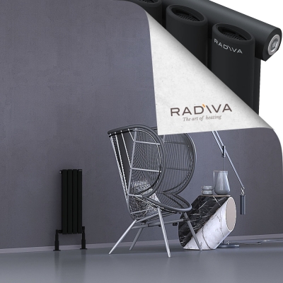 Radiva - Bia Alüminyum Radyatör 600x224 Siyah (1)
