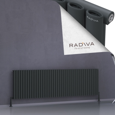 Radiva - Bia Alüminyum Radyatör 600x2370 Koyu Antrasit (1)