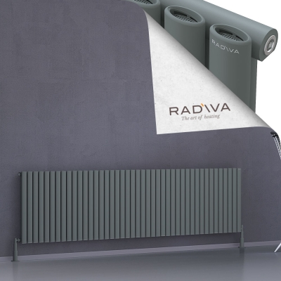 Radiva - Bia Alüminyum Radyatör 600x2486 Antrasit (1)