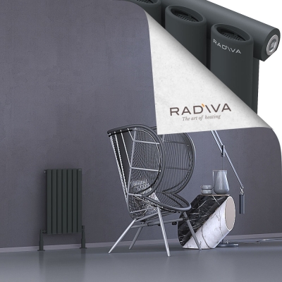 Radiva - Bia Alüminyum Radyatör 600x398 Koyu Antrasit