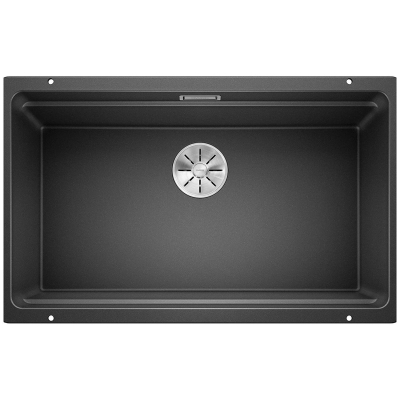 BLANCO - Blanco Eviye Etagon 700-U Silgranit - Siyah 73 x 46 cm - 0