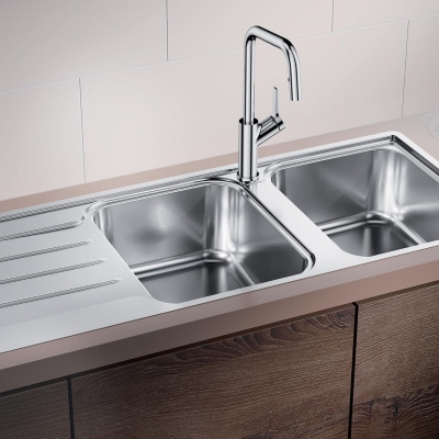 BLANCO - Blanco Eviye Lemis 8 S-IF Paslanmaz Çelik 116 x 50 cm