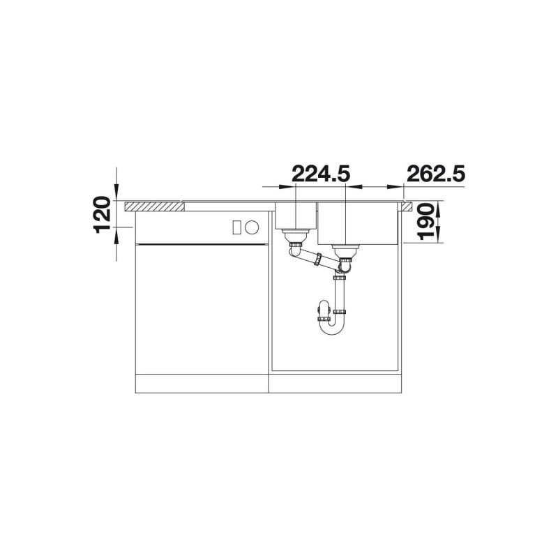 Blanco Eviye Legra 6S Antrasit - 20BL522207