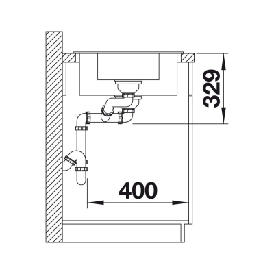 Blanco Eviye Legra 6S Antrasit - Thumbnail 20BL522207