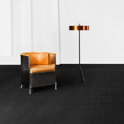 Bolon Vinil Yer Döşemesi, Spektra Non Rulo Siyah (1)