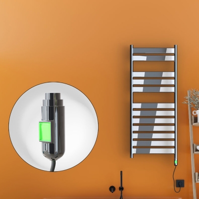 Radiva - Bora Bora Elektrikli Havlupan 300 Watt 500x1200 Krom (On/Off Düğmeli) (1)