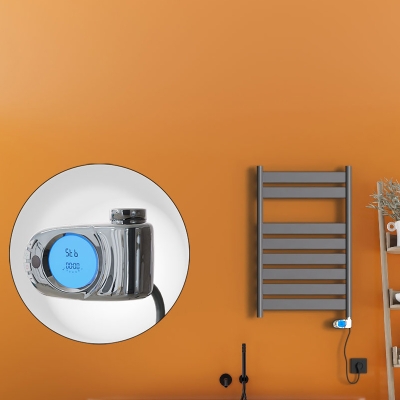 Radiva - Bora Bora Elektrikli Havlupan 300 Watt 500x800 Antrasit (Musa Termostat)