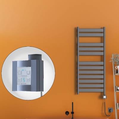 Radiva - Bora Bora Elektrikli Havlupan 500x1200 Antrasit Ktx4 600 Watt Spiral Kablolu (1)