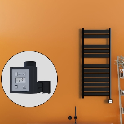 Radiva - Bora Bora Elektrikli Havlupan 500x1200 Mat Siyah Ktx3 600 Watt (1)