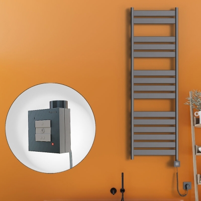 Radiva - Bora Bora Elektrikli Havlupan 500x1600 Antrasit Ktx1 1000 Watt Spiral Kablolu