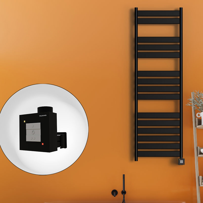 Bora Bora Elektrikli Havlupan 500x1600 Mat Siyah Ktx1 1000 Watt - 1BOR05001600B3MEB100