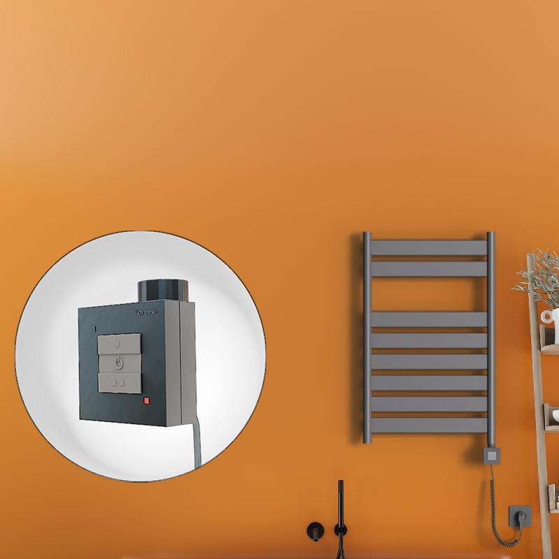 Bora Bora Elektrikli Havlupan 500x800 Antrasit Ktx1 300 Watt Spiral Kablolu - 1BOR05000800B2TEB030-K