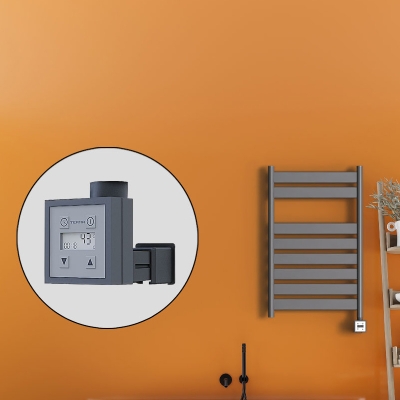 Radiva - Bora Bora Elektrikli Havlupan 500x800 Antrasit Ktx3 300 W