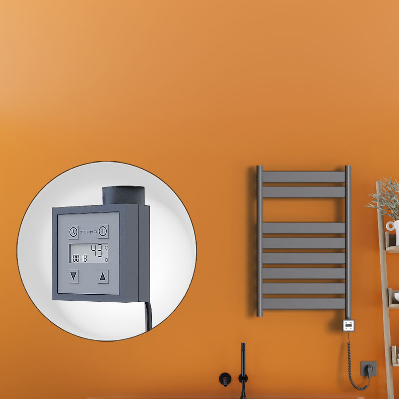 Bora Bora Elektrikli Havlupan 500x800 Antrasit Ktx3 300 Watt Spiral Kablolu - 1BOR05000800B2TE7030-K