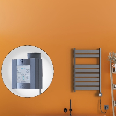 Radiva - Bora Bora Elektrikli Havlupan 500x800 Antrasit Ktx4 300 Watt Spiral Kablolu