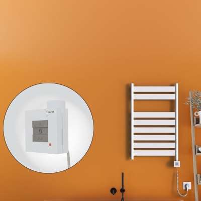 Radiva - Bora Bora Elektrikli Havlupan 500x800 Beyaz Ktx1 300 Watt Spiral Kablolu