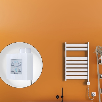 Radiva - Bora Bora Elektrikli Havlupan 500x800 Beyaz Ktx4 300 Watt Spiral Kablolu - 500