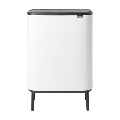 Brabantia Çöp Kutusu Büyük Boy 60 lt Bo Touch Dokunmatik Kapak Beyaz 130205 - Thumbnail 20BRA130205