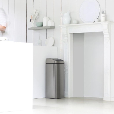 Brabantia Çöp Kutusu 25 litre Touch Bin Matt Steel 384929 - Thumbnail 20BRA384929