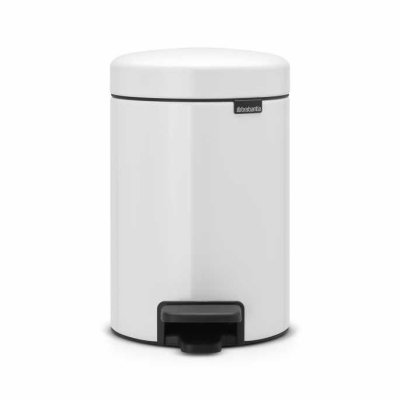 Brabantia Çöp Kutusu 3 litre Newicon Beyaz 112126 - Thumbnail 20BRA112126