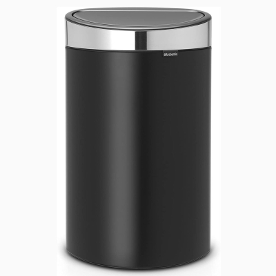 Brabantia Çöp Kovası 40 litre Bo Touch Bin Dokunmatik Siyah 114847 - Thumbnail 20BRA114847