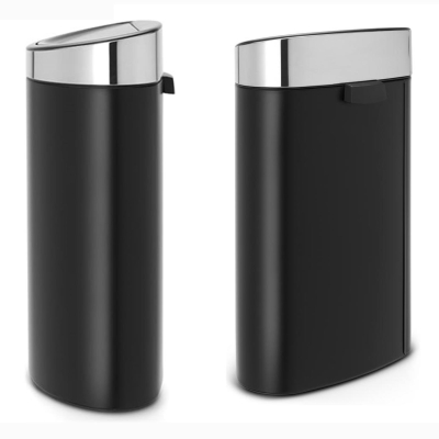 BRABANTIA - Brabantia Çöp Kovası 40 litre Bo Touch Bin Dokunmatik Siyah 114847 (1)