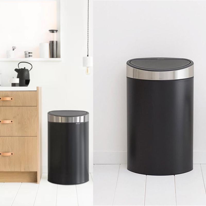 Brabantia Çöp Kovası 40 litre Bo Touch Bin Dokunmatik Siyah 114847 - 20BRA114847