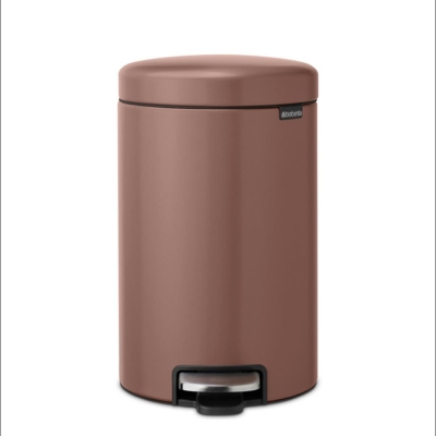 BRABANTIA - Brabantia Çöp Kutusu 12 litre Newicon Pedallı Satin Taupe 234002