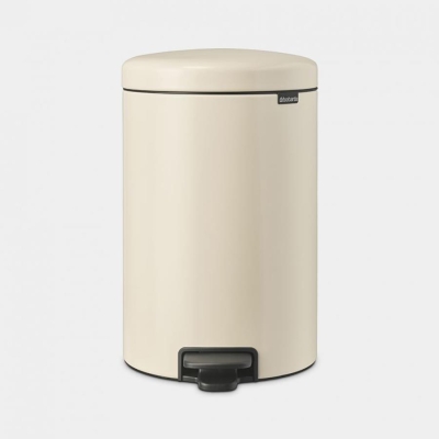 BRABANTIA - Brabantia Çöp Kutusu 20 litre Newicon Pedallı Mat Bej 149948