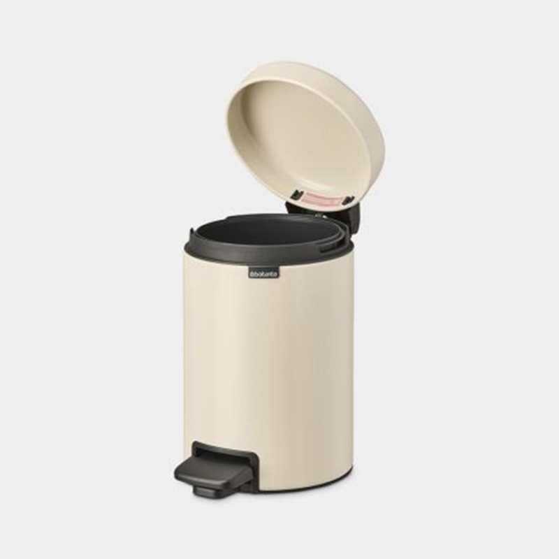 Brabantia Çöp Kutusu 3 litre Newicon Pedallı Mat Bej 149887 - 20BRA149887