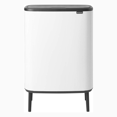 Brabantia Çöp Kutusu 30 + 30 lt Bo Touch Dokunmatik Kapak Beyaz 130601 - Thumbnail 20BRA130601