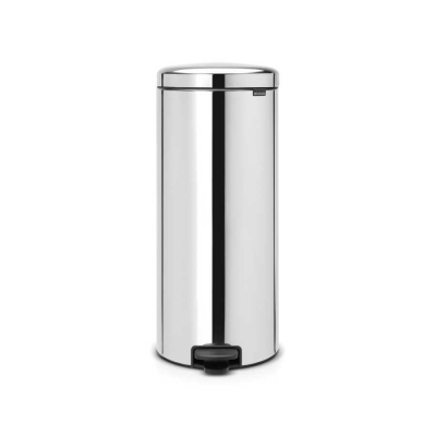 BRABANTIA - Brabantia Çöp Kutusu 30 litre Newicon Pedallı Krom 114366 - 2