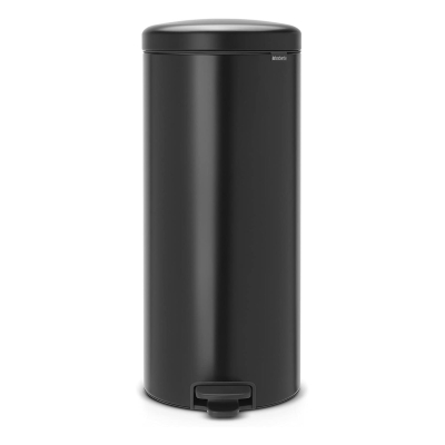 BRABANTIA - Brabantia Çöp Kutusu 30 litre Newicon Pedallı Mat Siyah 114540