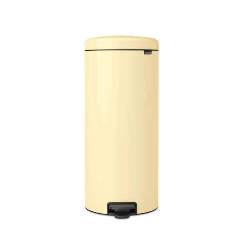 Brabantia Çöp Kutusu 30 litre Newicon Pedallı, Mellow Yellow 233845 - 20BRA233845