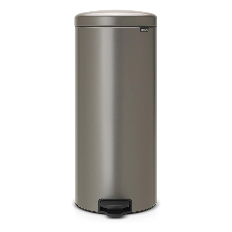 Brabantia Çöp Kutusu 30 litre Newicon Pedallı Platin 114441 - 20BRA114441