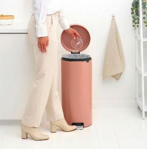Brabantia Çöp Kutusu 30 litre Newicon Pedallı Warm Copper 238741 - 20BRA238741