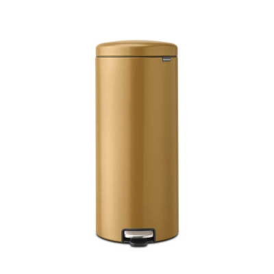 BRABANTIA - Brabantia Çöp Kutusu 30 litre Newicon Pedallı, Warm Gold 238765