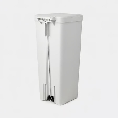 Brabantia Çöp Kutusu 40 litre Stepup Plastik Açık Gri 800009 - Thumbnail 20BRA800009