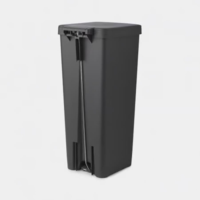 Brabantia Çöp Kutusu 40 litre Stepup Plastik Koyu Gri 800023 - Thumbnail 20BRA800023