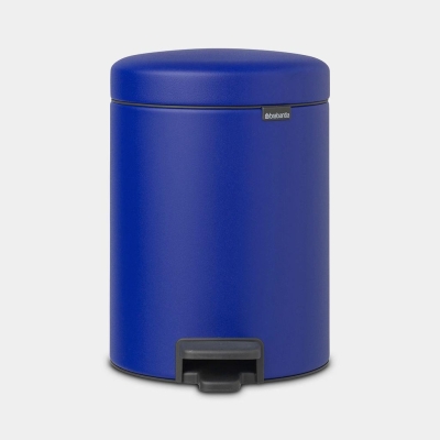 Brabantia Çöp Kutusu 5 litre Newicon Pedallı Mineral Powerful Blue 206849 - Thumbnail 20BRA206849