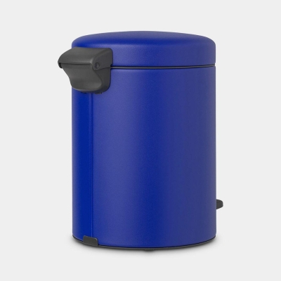 Brabantia Çöp Kutusu 5 litre Newicon Pedallı Mineral Powerful Blue 206849 - Thumbnail 20BRA206849