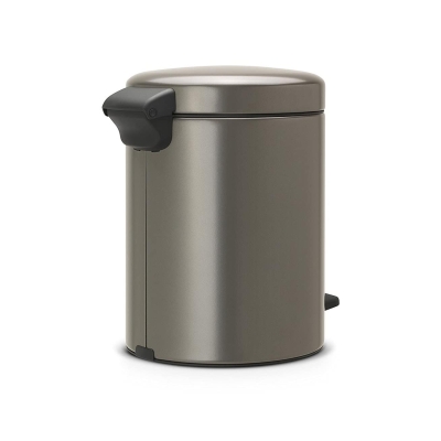 Brabantia Çöp Kutusu 5 litre Newicon Pedallı Platin 112683 - Thumbnail 20BRA112683