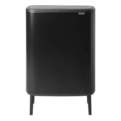 Brabantia Çöp Kutusu 60 lt Bo Touch Dokunmatik Kapak Matt Siyah 130229 - Thumbnail 20BRA130229