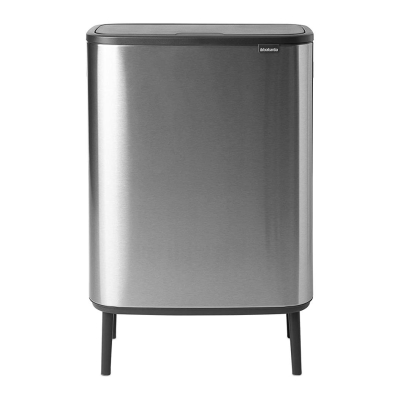 BRABANTIA - Brabantia Çöp Kutusu 60 lt Bo Touch Dokunmatik Kapak Mat Çelik 130267