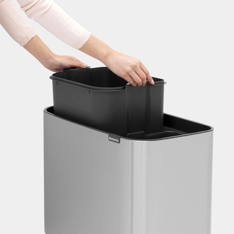 Brabantia Çöp Kutusu Bo Touch Bin 11+ 23 Lt Matt Steel 316227 - 20BRA316227