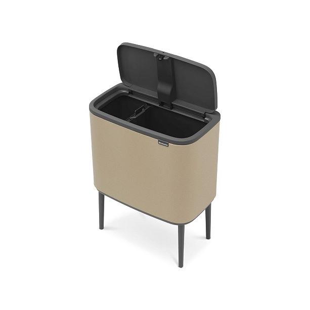 Brabantia Çöp Kutusu Bo Touch Bin 11+ 23 Lt Mineral Altın 316289 - 20BRA316289